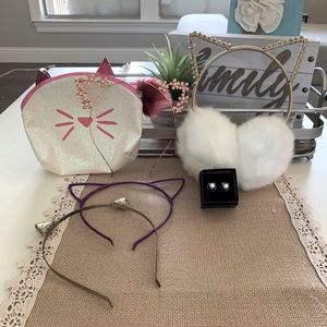 Girl’s Cat Accessories Bundle